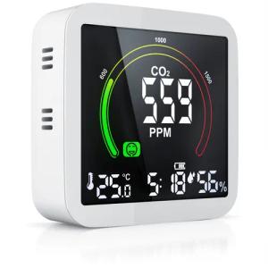 Brandson Raumluft-Qualitätssensor CO2 Messgerät, Luftqualität Melder,