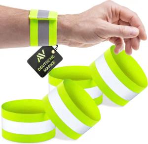 AVANA Reflektorband reflektierendes Armband Reflektor Schnapparmband