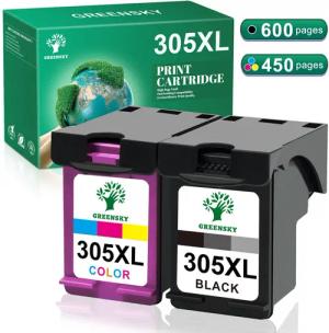 Greensky 2er Kompatibel für HP 305