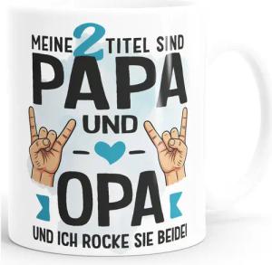 MoonWorks Tasse Kaffee-Tasse Spruch Meine zwei
