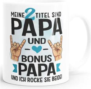 MoonWorks Tasse Kaffee-Tasse Spruch Meine zwei