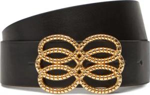 Pieces Damengürtel Pctunja Wide Jeans Belt 17158014 Schwarz