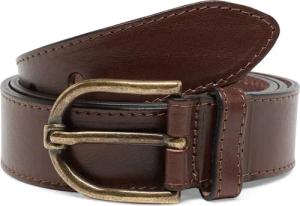 Mustang Damen Gürtel Vollleder dunkelbraun