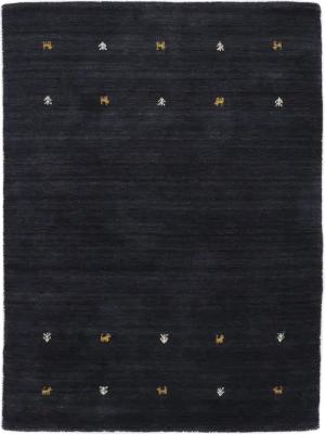 carpetfine Wollteppich Gabbeh Uni, auch als