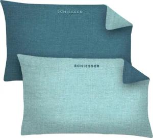 Schiesser Kissenhüllen Doubleface aus weicher Baumwolle