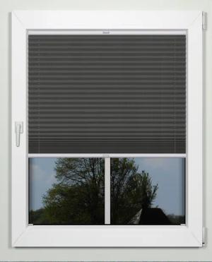 indeko Plissee simple, Lichtschutz, mit Bohren,
