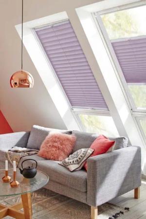 sunlines Dachfensterplissee Classic Style Crepe, Lichtschutz,