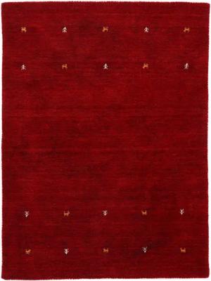 carpetfine Wollteppich Gabbeh Uni, auch als