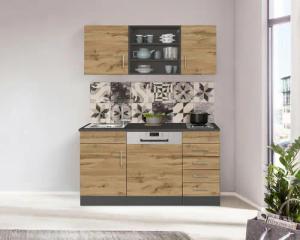 KOCHSTATION Pantryküche KS-Mali, Breite 150 cm,
