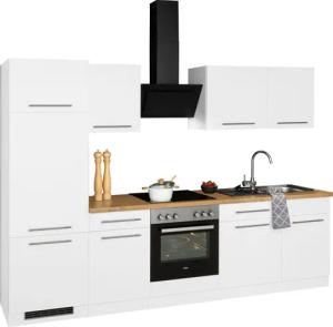 wiho Küchen Küchenzeile Unna, mit E-Geräten,