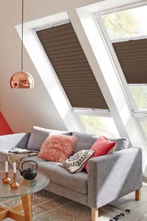 sunlines Dachfensterplissee Classic Style Crepe, Lichtschutz,
