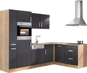 KOCHSTATION Winkelküche KS-Toronto, Stellbreite 260x170 cm,