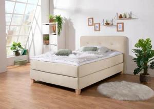 Home affaire Boxspringbett Fargo, inkl. Topper,