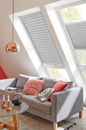 sunlines Dachfensterplissee Classic Style Crepe, Lichtschutz,