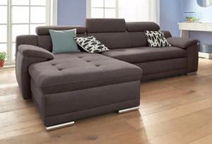 sit&more Ecksofa Andiamo L-Form, wahlweise mit