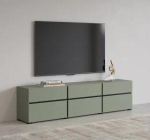INOSIGN Lowboard Cross, moderne grifflose TV-Kommode,3