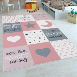 Paco Home Kinderteppich Aleyna 101, rechteckig,