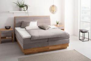 OTTO products Boxspringbett, LED-Beleuchtung, mit zertifizierten,