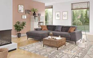 COTTA Ecksofa Kitty L-Form, mit Kopfteilverstellung,