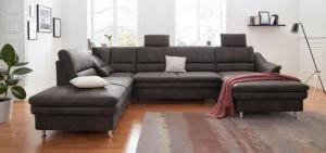 sit&more Wohnlandschaft Cardoso U-Form, mit Federkern