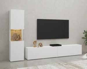 INOSIGN Wohnwand Ava, Wohnzimmer-Set hängend/stehend montierbar,