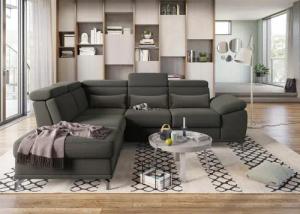 sit&more Ecksofa Cabrio L-Form, mit Sitztiefenverstellung,
