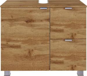 welltime Waschbeckenunterschrank Bauska 70 cm breit,