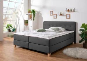 Home affaire Boxspringbett Fargo, inkl. Topper,