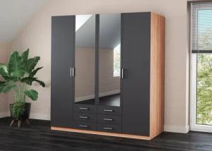 priess Kleiderschrank Amsterdam mit oder ohne