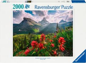 Ravensburger Puzzle Pristine Mountains, 2000 Puzzleteile,