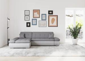 DOMO collection Ecksofa Moric, L-Form, XXL-Sofa
