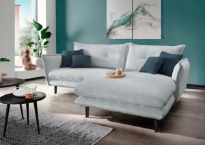 INOSIGN Ecksofa Lazio modernes Design, bequem,