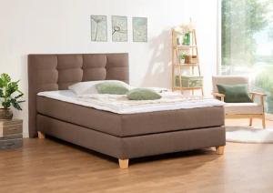Home affaire Boxspringbett Moulay, inkl. Topper,