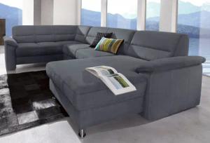 sit&more Wohnlandschaft Ascara U-Form, inklusive Boxspring/Federkern-Polsterung,