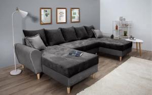 COLLECTION AB Wohnlandschaft Raisa U-Form, mit