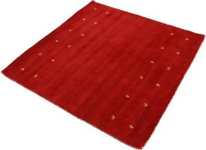 carpetfine Wollteppich Gabbeh-Uni, quadratisch, Höhe: 15