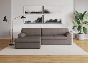 DOMO collection Ecksofa Topper, elegant und