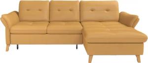 sit&more Ecksofa Göteborg, Sitztiefenverstellung und Federkern,