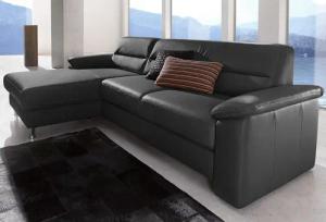 sit&more Ecksofa Ascara L-Form, inklusive Boxspring/Federkern-Polsterung,