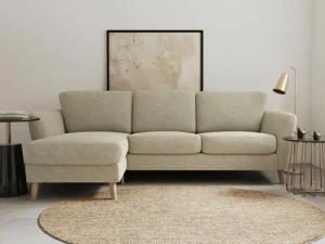 Home affaire Ecksofa MARSEILLE (242/152cm),L-Form, Rec.