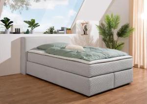 andas Boxspringbett Åby, In Cord Bezug,