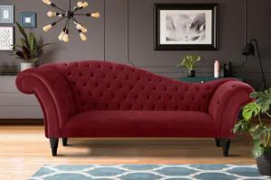 Home affaire 3-Sitzer Chester, mit Knopfheftung