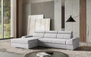 sit&more Ecksofa Broadway L-Form, inklusive Kopfteilverstellung,