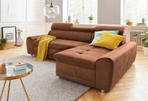 sit&more Ecksofa Riva L-Form, inklusive Kopteilverstellung,