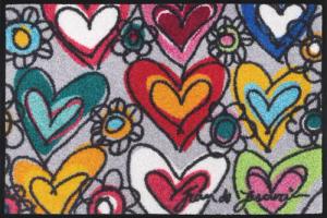 wash+dry by Kleen-Tex Fußmatte With Love,