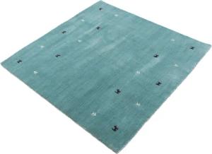 carpetfine Wollteppich Gabbeh-Uni, quadratisch, Höhe: 15