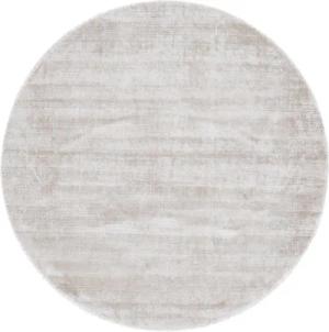 carpetfine Teppich Ava Viskoseteppich, rund, Höhe: