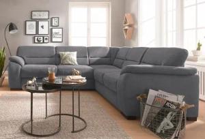 sit&more Ecksofa Montego L-Form, wahlweise mit
