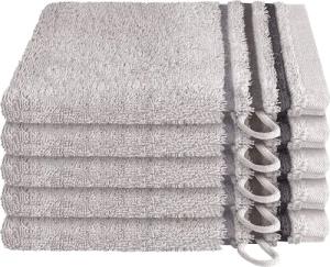 Schiesser Waschhandschuh Skyline Color aus 100