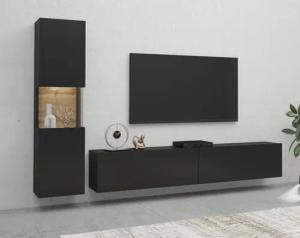 INOSIGN Wohnwand Ava, Wohnzimmer-Set hängend/stehend montierbar,
